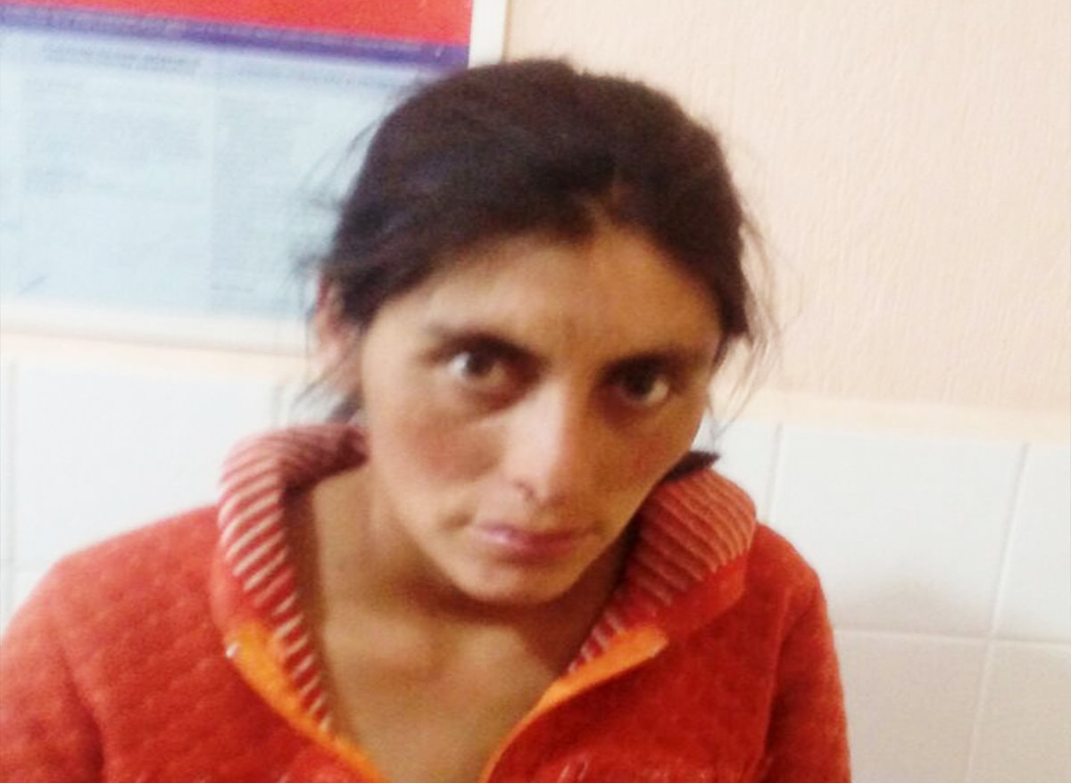 María Esperanza Castañón, de 28 años, fue detenida. (Foto Prensa Libre: Whitmer Barrera)