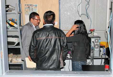 Familiares denunciaron en el Ministerio Público y la Procuraduría de Derechos Humanos la desaparición de cuatro investigadores de la Deic. (Foto Prensa Libre: PNC)