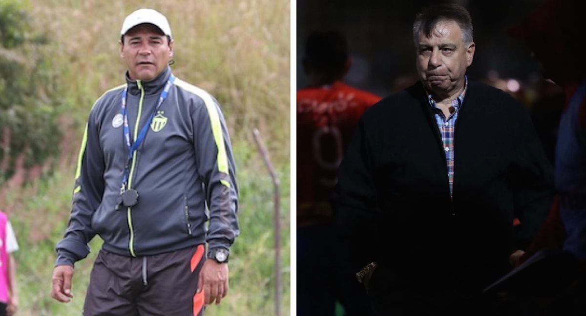 Mauricio Tapia y Éver Almeida se han enfrentado en una ocasión, el partido terminó empatado. (Foto Prensa Libre: Hemeroteca PL)