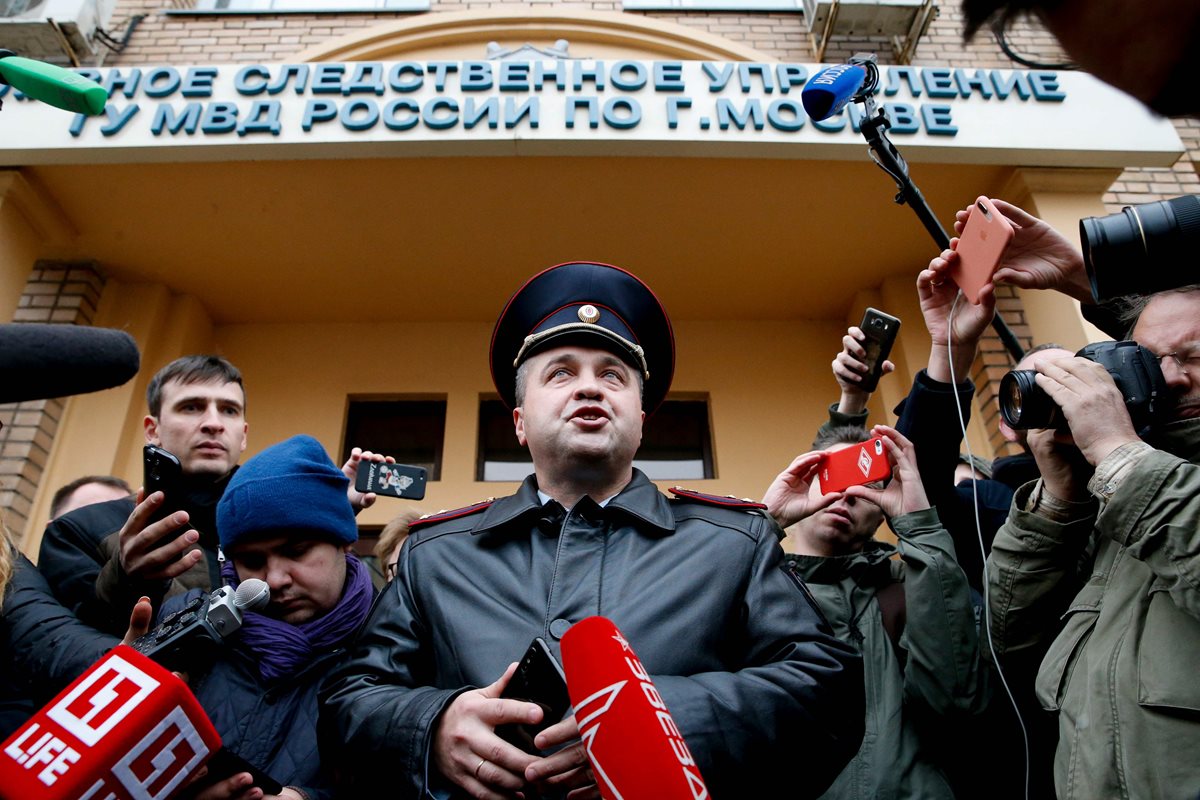 Los internacionales rusos Pavel Mamaev y Alexander Kokorin pasaron a disposición policial por 48 horas después de la agresión que sufrió un alto funcionario en un café en Moscú, anunció este miércoles la policía rusa. (Foto Prensa Libre: AFP)