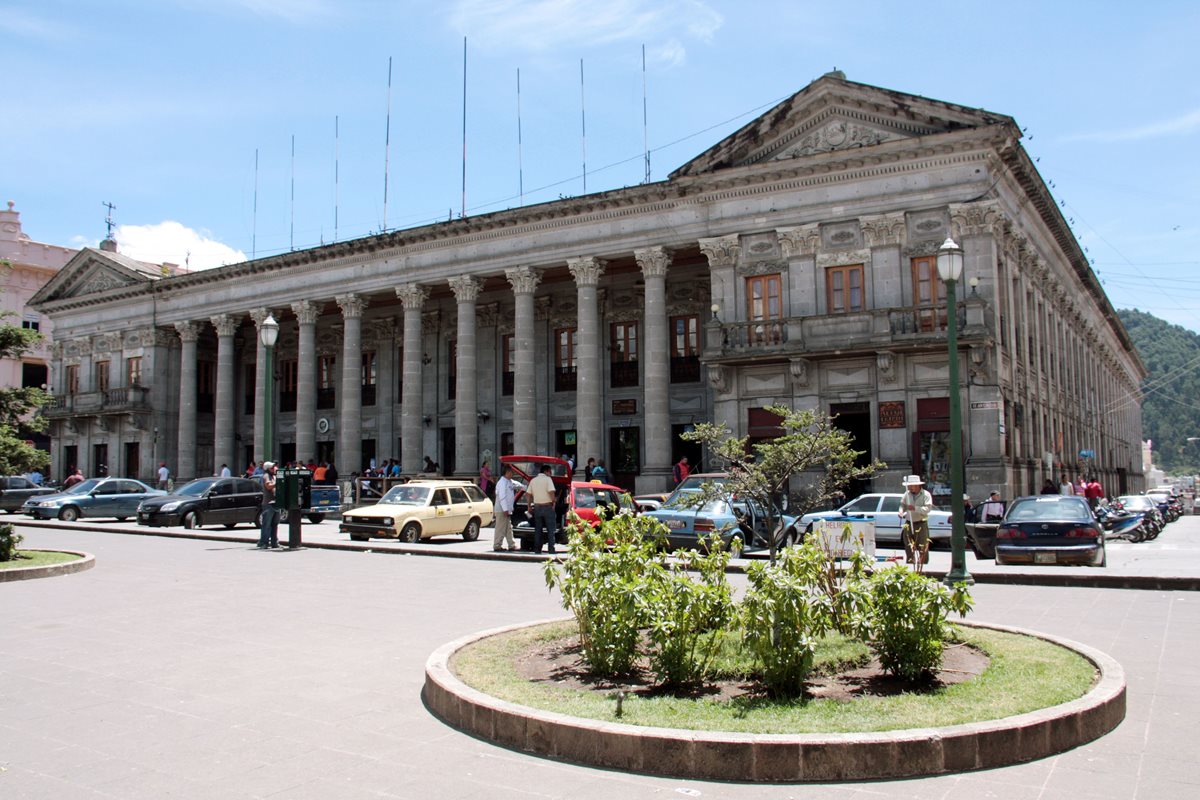 Municipalidad de Xela, Quetzaltenango, cuyas autoridades presentarán el Plan de Ordenamiento Territorial. (Foto HemerotecaPL)
