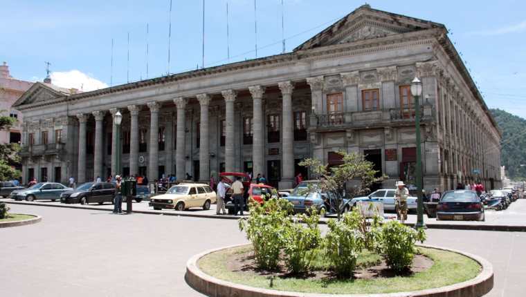Municipalidad de Xela, Quetzaltenango, cuyas autoridades presentarán el Plan de Ordenamiento Territorial. (Foto HemerotecaPL)