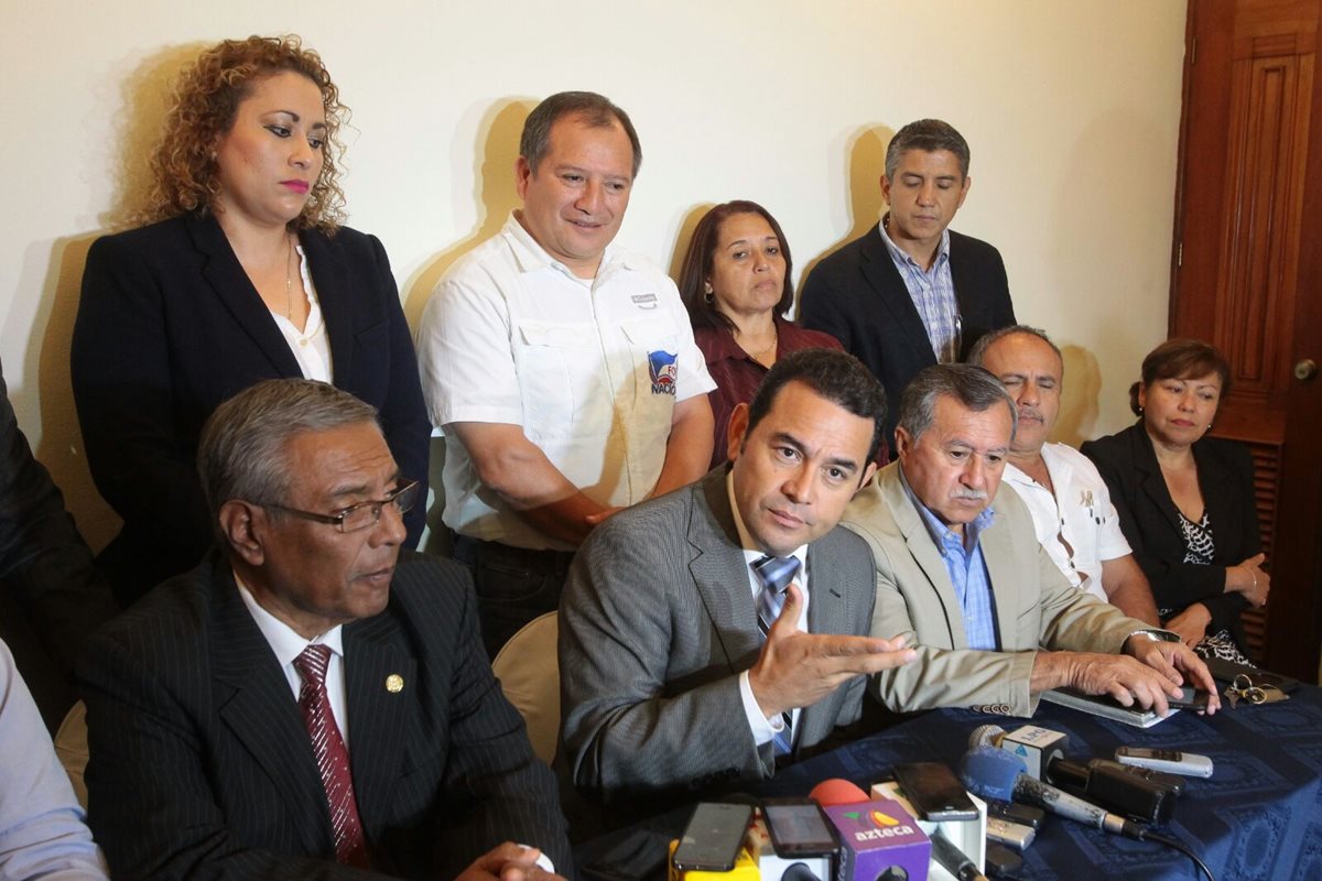 Morales llamo a la ciudadanía a acudir a las urnas. (Foto Álvaro Interiano)