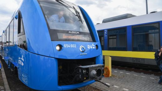 Francia afirmó que planea estrenar su primer tren de hidrógeno antes de 2022 (Foto Prensa Libre: GETTY IMAGES).
