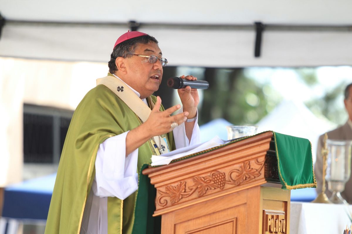 Arzobispo se pronunció con relación a los problemas en el sistema de salud. (Foto Prensa Libre: Esbin García)