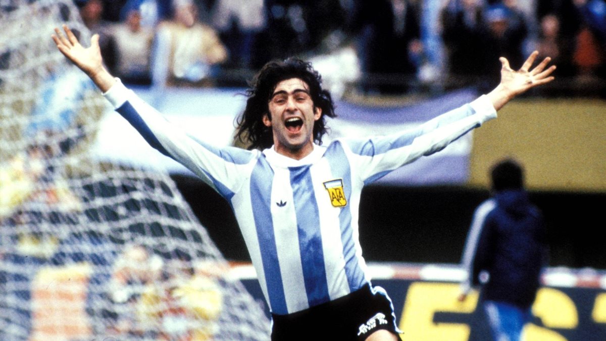Kempes fue campeón con Argentina en 1978. (Foto Prensa Libre: Hemeroteca)