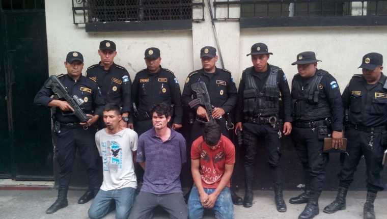 Ubicación de Masagua, Escuintla, donde autoridades capturaron a cuatro presuntos secuestradores. (Foto Prensa Libre: PNC)