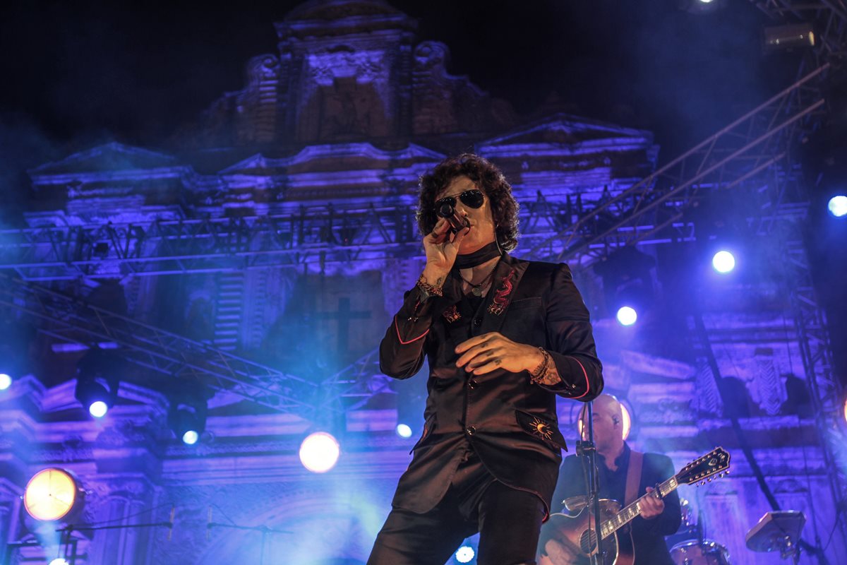 Enrique Bunbury regresará a Guatemala (Foto Prensa Libre: Keneth Cruz).