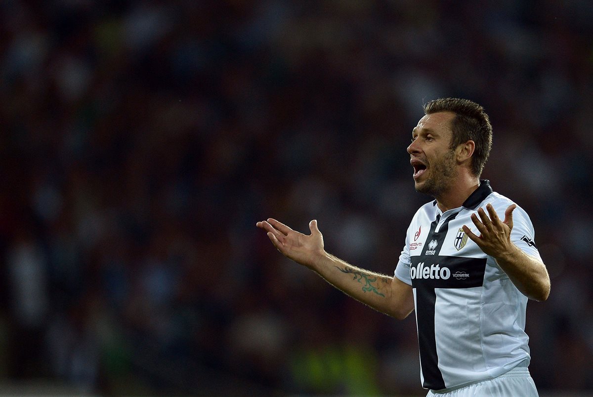 Antonio Cassano quiere seguir en el futbol europeo. (Foto Prensa Libre: AFP)