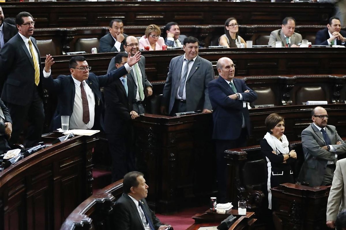 Las reformas fueron aprobadas por el Congreso en tercer debate. (Foto Prensa Libre: Esbin García)