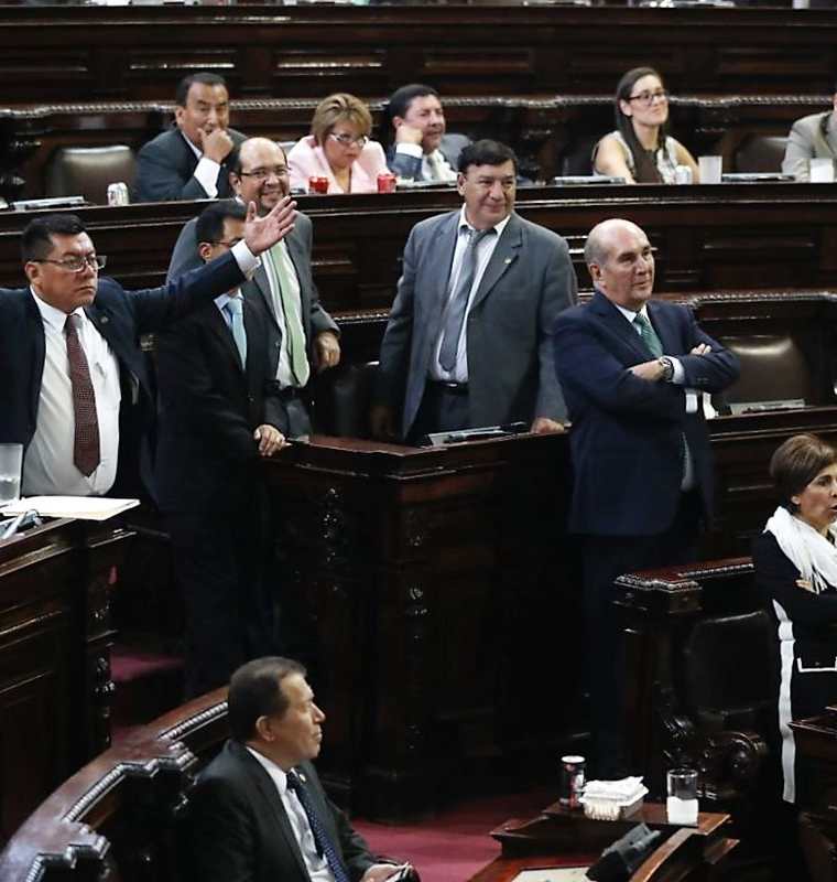 Las reformas fueron aprobadas por el Congreso en tercer debate. (Foto Prensa Libre: Esbin García)