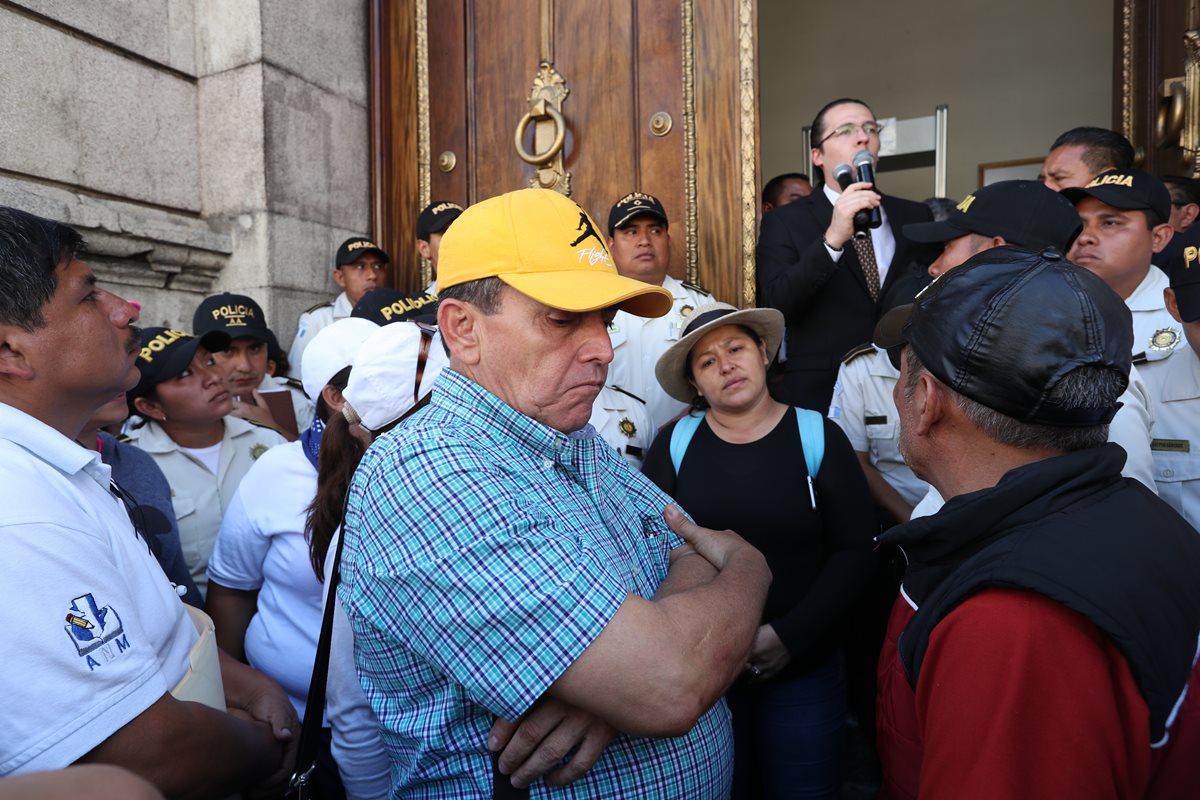 Joviel Acevedo en el Congreso el pasado 3 de mayo. (Foto Prensa Libre: Hemeroteca PL).