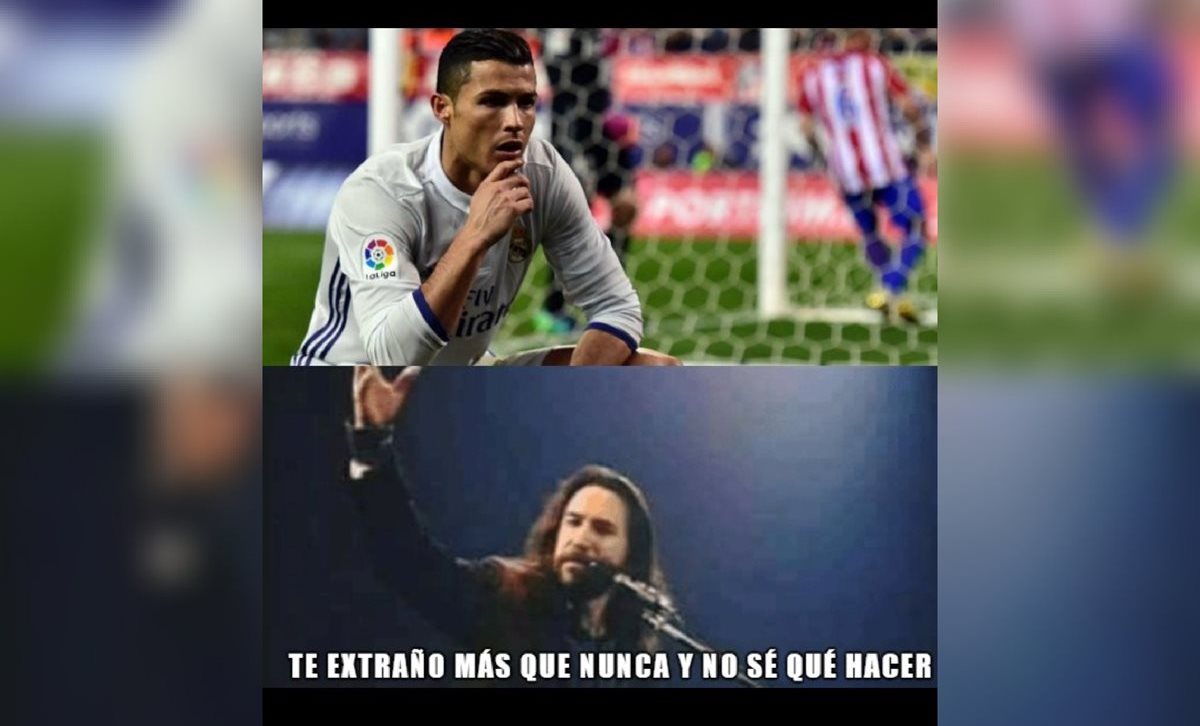 Cristiano Ronaldo fue el protagonista de los memes, después de que su exequipo perdiera la Supercopa de Europa. (Foto Prensa Libre: Twitter)