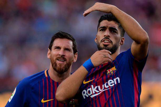 Lionel Messi y Luís Suárez han hecho una dupla de miedo en el Barcelona. (Foto Prensa Libre: Hemeroteca PL)