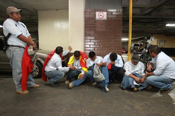 EEGSA tomará acciones legales con los seis detenidos (Foto Prensa Libre: E. Paredes)<br _mce_bogus="1"/>