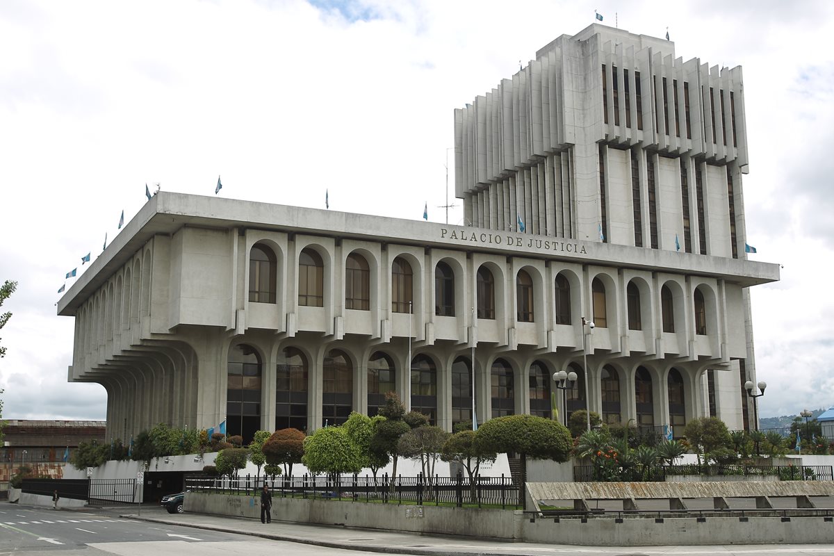 Palacio de Justicia, sede del Organismo Judicial, en la zona 1. (Foto Prensa Libre: Hemeroteca PL)