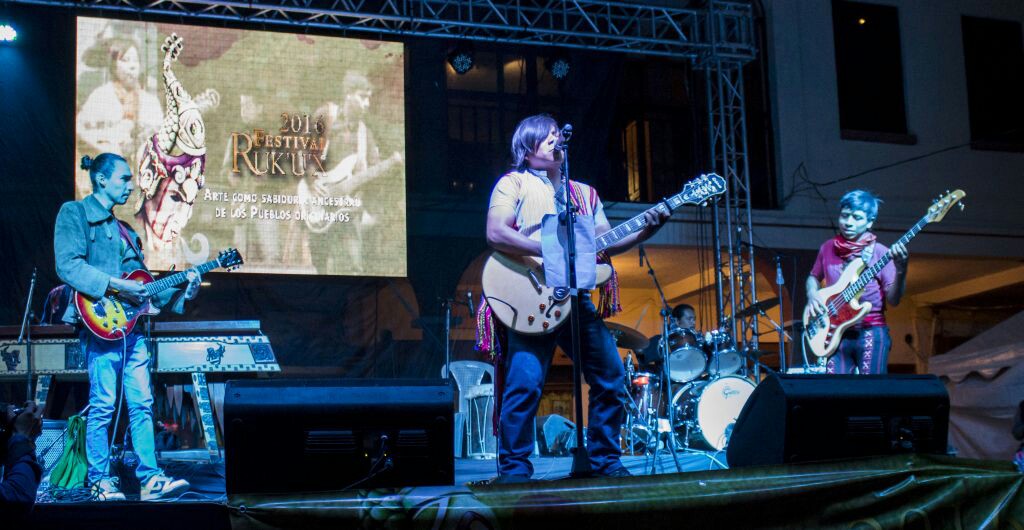 La agrupación lanzó recientemente el disco B'aktum Cero a finales de abril. (Foto Prensa Libre: Cortesía B'aktum Cero)