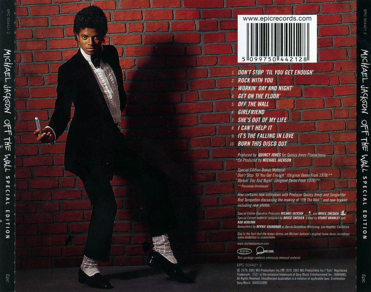 Off the wall es uno de los discos más populares de Michael Jackson. (Foto Prensa Libre: Hemeroteca PL)