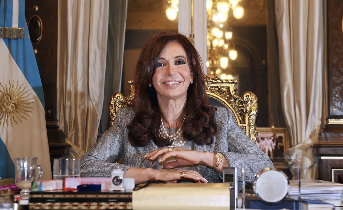 Cristina Fernández, expresidenta de Argentina, es investigada por corrupción. (Foto Prensa Libre: AFP)