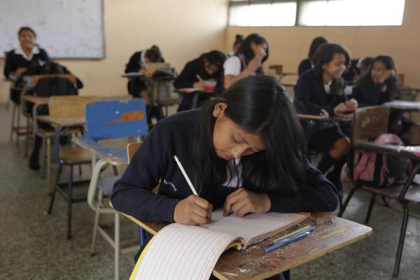 El programa tiene como objetivo desarrollar el gusto por la matemática. (Foto Prensa Libre: Archivo)