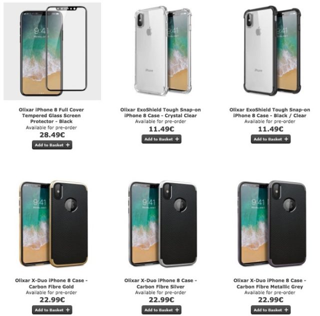 Los protectores de teléfono ya se venden, y pueden ser la primera gran muestra del iPhone 8 (Foto Prensa Libre: Olixar).