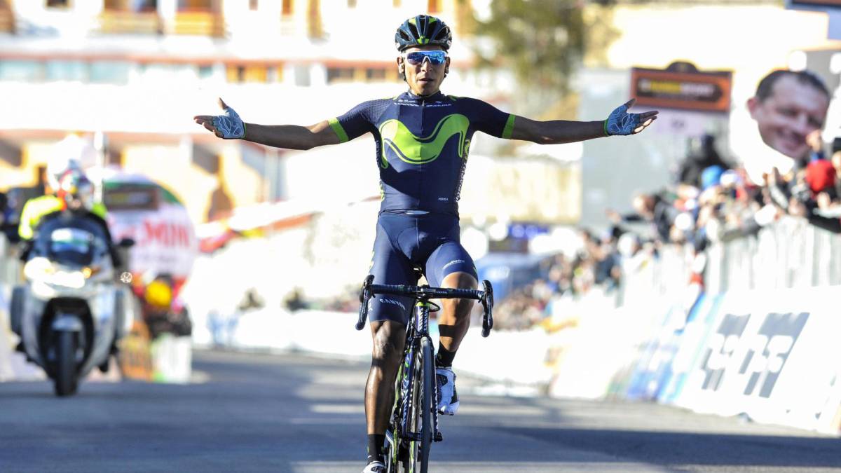 Quintana llega motivado después de su desempeño en el Giro de Italia. (Foto Prensa Libre: cortesía Diario AS)