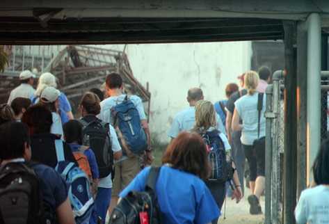 Después de algunas horas fueron liberados los estadounidenses en Jalapa. (Foto Prensa Libre: Hugo Oliva)