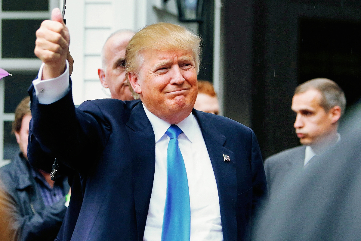 El multimillonario y magnate estadounidense, Donald Trump, volvió a emitir fuertes críticas contra los inmigrantes mexicanos. (Foto Prensa Libre: AP).