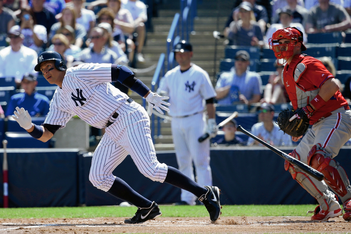Álex Rodríguez volvió a jugar con los Yanquis de Nueva York. (Foto Prensa Libre: AP).