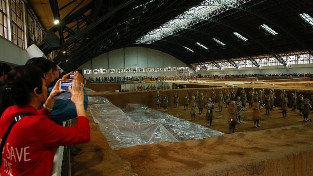 Más de un millón y medio de personas visitan todos los años el sitio arqueológico de Xi´an. GETTY IMAGES