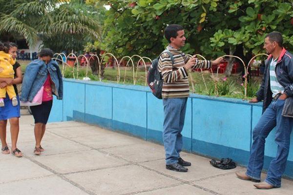 En Petén también ha bajado la temperatura. (Foto Prensa Libre: Rigoberto Escobar)