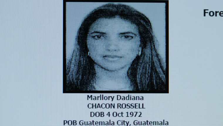 Marllory Chacón, guatemalteca sentenciada a prisión en Estados Unidos por delitos relacionados con narcotráfico y lavado. (Foto Prensa Libre: Hemeroteca PL)