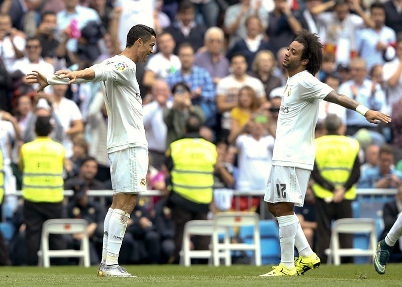 El Real Madrid goleó al Levante de la mano de Cristiano Ronaldo. (Foto Prensa Libre: EFE)