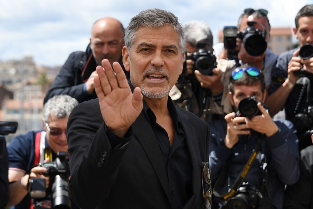 George Clooney presentó en Cannes la película Money Monster. (Foto Prensa Libre: AFP)