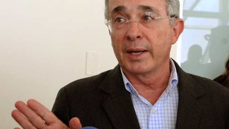 Álvaro Uribe, expresidente de Colombia. (Foto Prensa Libre: EFE).