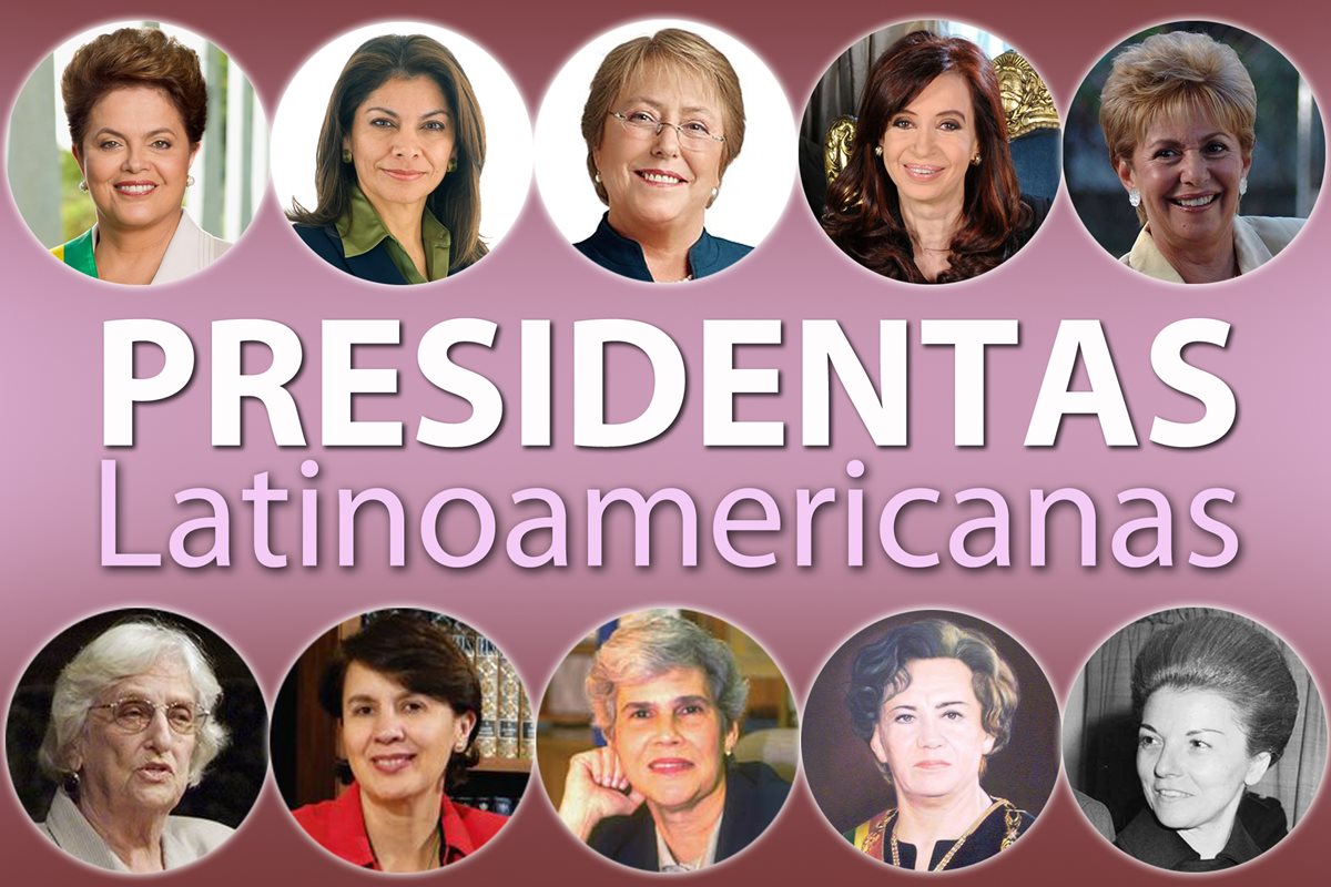 Mujeres que han llegado han llegado a ser presidentas de sus naciones. (Fotoarte: Hugo Cuyán Vásquez)