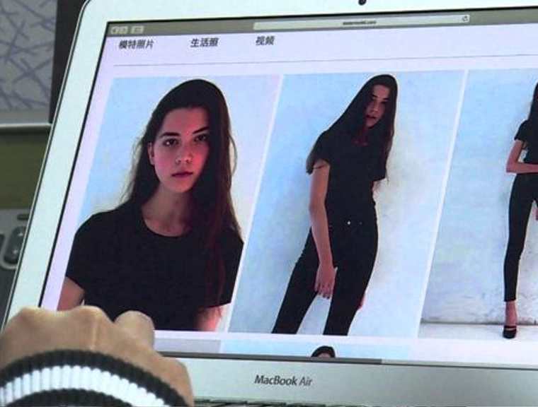Vlada Dzyuba tenía solo 14 años cuando murió tras trabajar en la semana de la moda en Shanghái. (AFP)