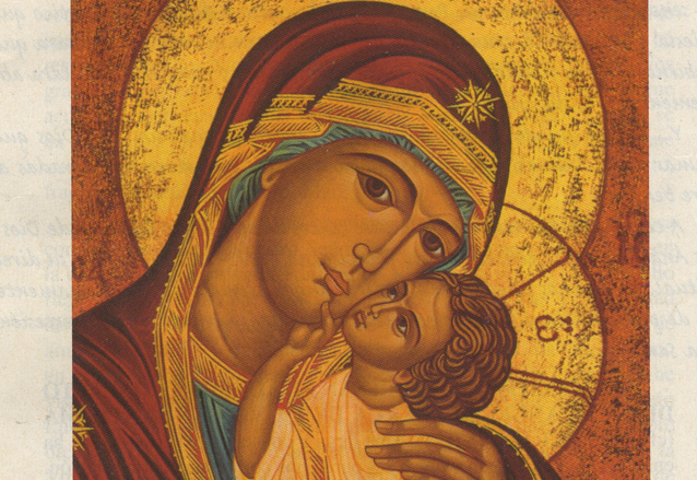 El ícono de la Virgen del Camino es de tipo Eleusa. (Foto: Internet)