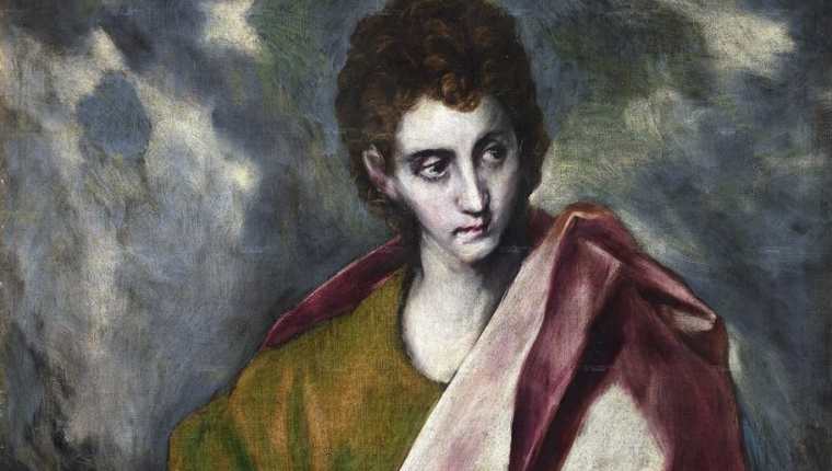 San Juan Evangelista, pintura de El Greco (1605). (Foto: Wikimedia Commons)