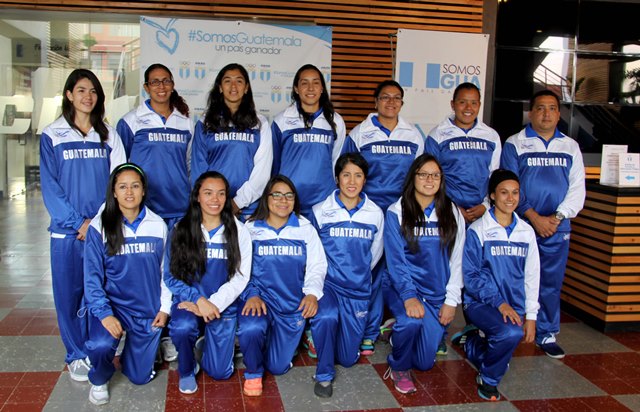 La Selección fue juramentada por la CDAG para su participación. (Foto Prensa Libre: cortesía CDAG)