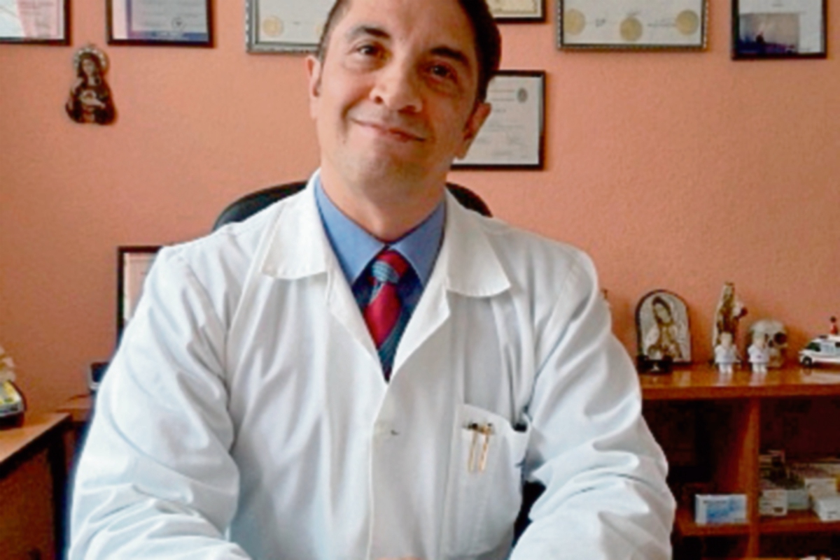 Médico y neuropsiquiatra Eddy Monge (Foto Prensa Libre: Brenda Martínez)