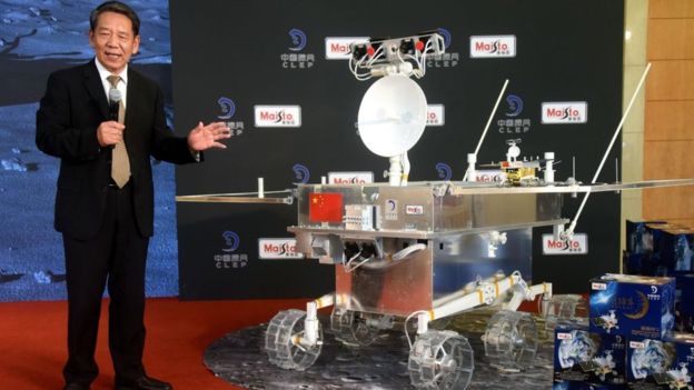 El Chang'e-4 forma parte de un programa más amplio de exploración lunar de China. GETTY IMAGES