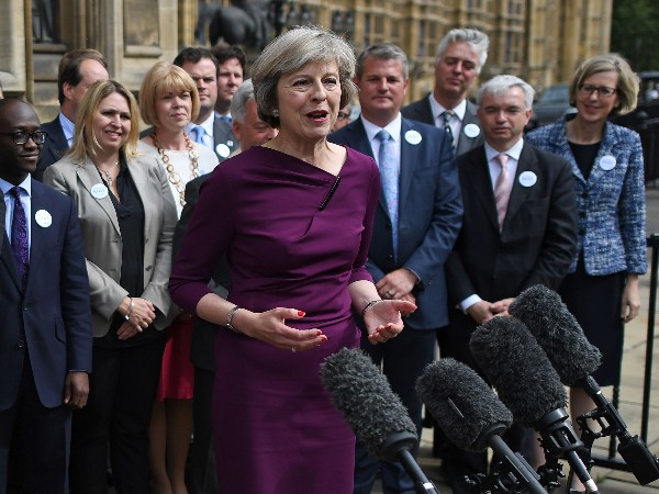 Theresa May será “formalmente” proclamada primera ministra del Reino Unido. (Foto Prensa Libre: AFP)