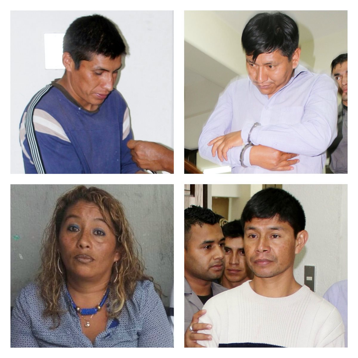 Cuatro maestros son ligados a proceso, señalados de haber participado en la violación de una menor de 15 años. (Foto Prensa Libre: Óscar Figueroa)