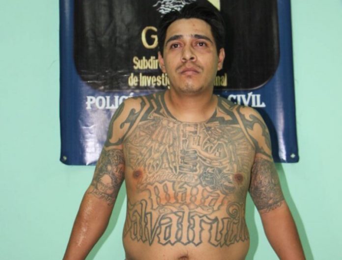 Lester Waldemar Aguilar Oajaca se fugó el año pasado de la cárcel El Boquerón en Santa Rosa. (Foto Prensa Libre: PNC)