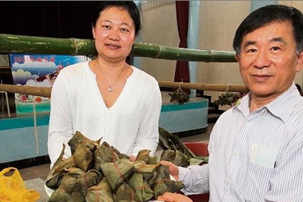 Susana Li y Antonio Chiang, directivos de la Cámara Taiwanesa de Comercio en Guatemala. (Foto Prensa Libre: Edwin Castro)