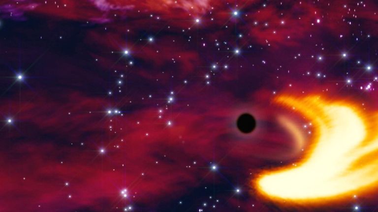 Los agujeros negros tenían, para Hawking, la clave para entender el Big Bang. (AFP/Getty Images).