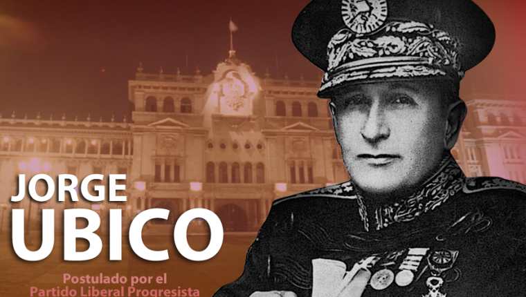 Ubico gobernó el país de 1931 a 1944. (Fotoarte: Hugo Cuyán Vásquez)