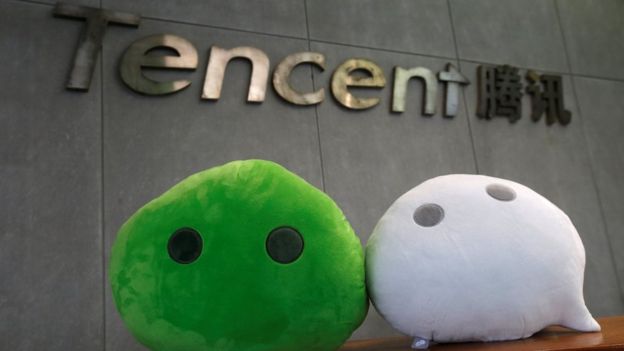 Tencent es una de las mayores compañías tecnológicas de China y está detrás de la exitosa red social WeChat. REUTERS