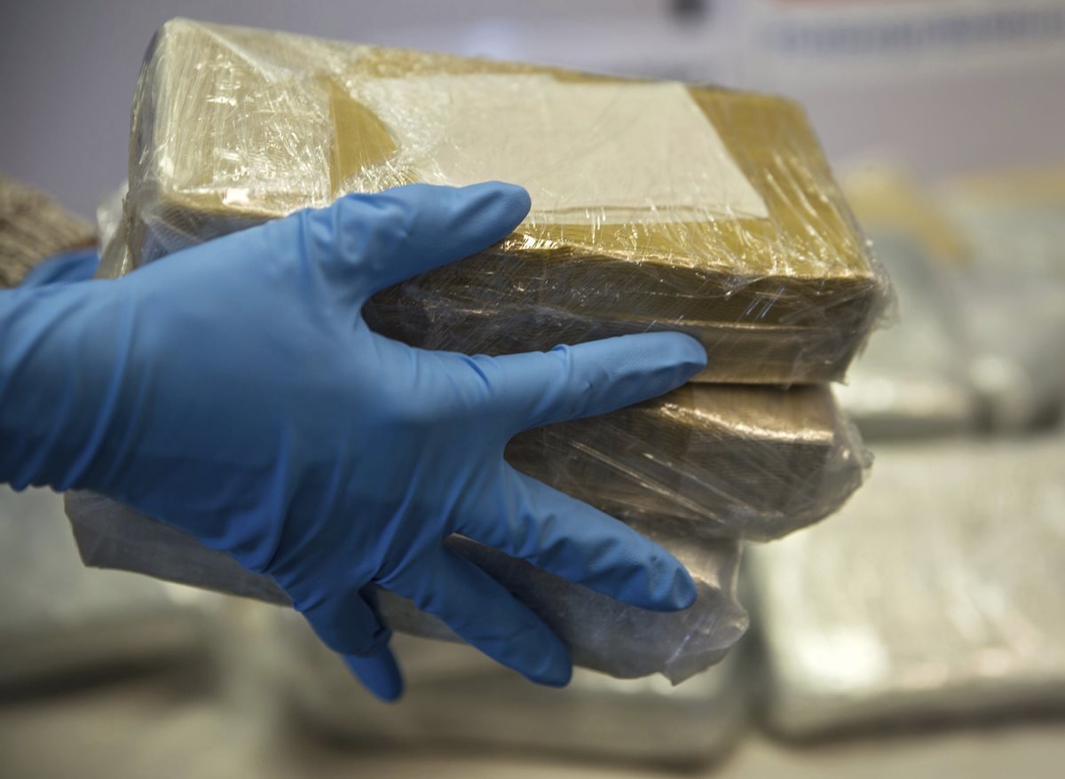 Foto de referencia sobre droga incautada en Costa Rica a un guatemalteco. (Foto Prensa Libre: Hemeroteca PL)
